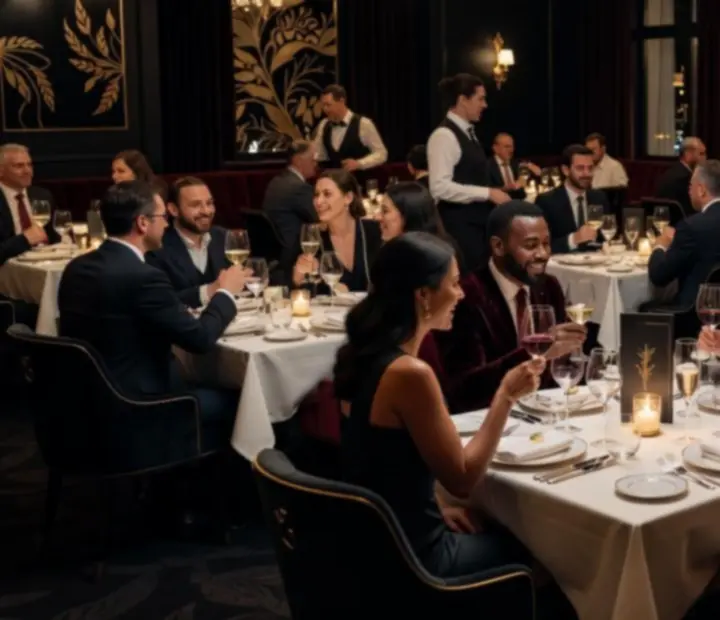 Galeria wnętrz restauracji Strefak Ravel podczas degustacji i prywatnych wydarzeń